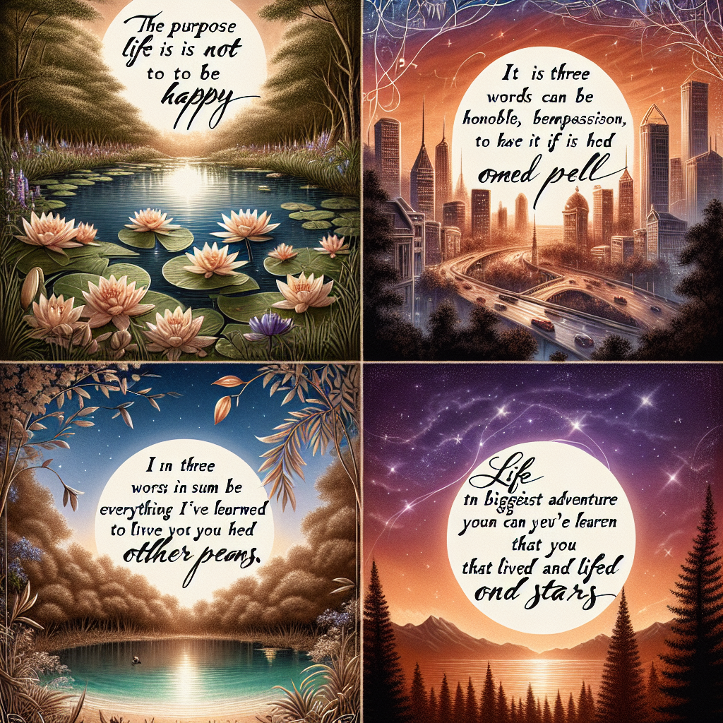 Картинки с цитатами о жизни: Искусство вдохновения и мотивации